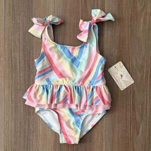 Tommy Bahama Pastel Striped Kids One Piece